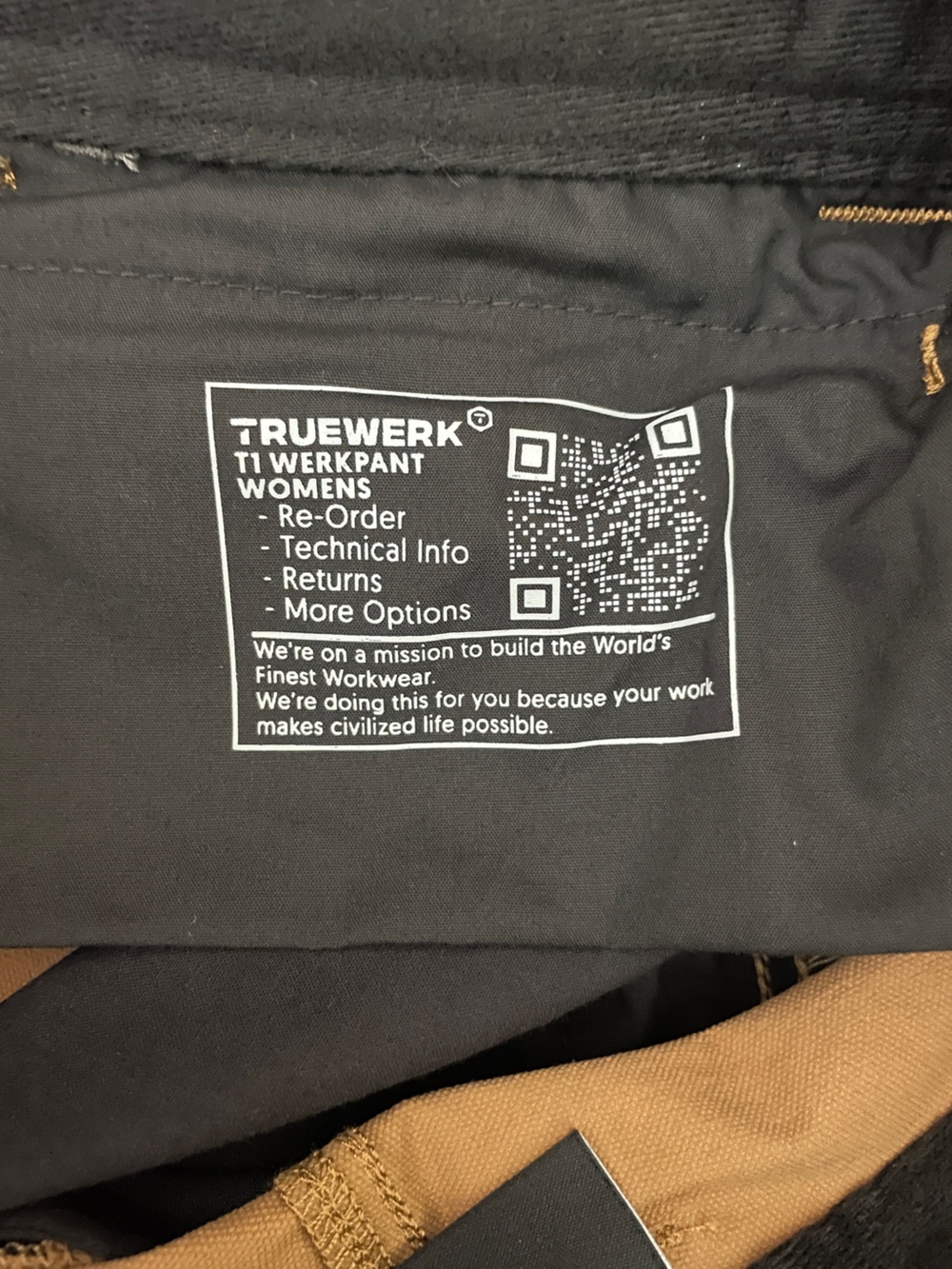 Truewerk T1 Pants Women's 8 Short Utility Cargo Hiking Workwear Outdoor - Picture 12 of 12